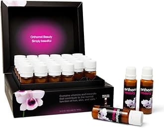 Beauty Vial - Liquid Women's Beauty Supplement with Collagen Hydrolysate, Hyaluronic Acid, and Coenzyme Q10 for Hair, Skin, and Nail Health