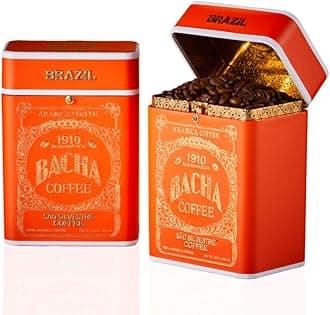 Bacha Coffee | São Silvestre Single Origin, Whole Beans, Medium Roast, 100% Arabica Specialty Coffee, 250g Signature Nomad Collection, Gift Box
