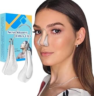 AMIJEAL Nose Shaper Clip - Pain-Free Nose Bridge Straightener Corrector & Rhinoplasty Device