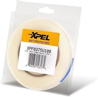 Door Edge Guard Protection Film Roll, 3/8" x 100' - Car or Truck Doors, Protective Barrier Against Minor Scratches, Paint Chips, Door Edge Impact, and Dings - Prevents Damage and Possible Rust