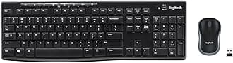 Logitech TS-270004 MK270 Wireless Combo Keyboard and Mouse