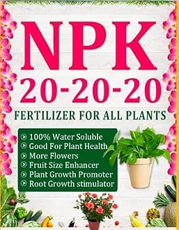 Generic NPK 20-20-20 Fertilizer for Flowers, Fruits, Vegetables (4kg).