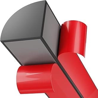 Flexible Quarter Round Molding, Peel and Stick Silicone Flexible Moulded Trim for Corner Ceilings, Floors, Bathrooms, Kitchens, Countertops (Grey, 1/2 x 1/2 x 158Inch)