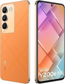Vivo Y200e 5G (Saffron Delight, 6GB RAM, 128GB Storage) with No Cost EMI/Additional Exchange Offers