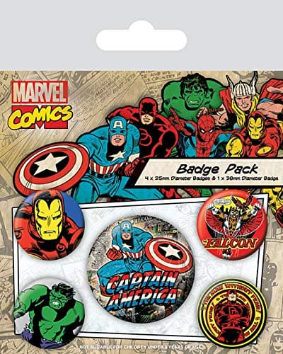 Marvel ComicsAnsteckbutton-Set