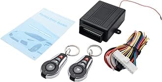 Car Remote Central Lock MASO Car Door Lock Keyless Entry System Kit with 2 Remote Controllers Universal for 12V Vehicle