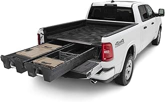 DECKED Truck Bed Storage System with System Accessories | Compatible with RAM 1500 (2019-current) 6'4"