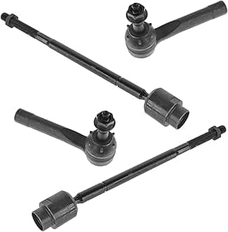 Front Inner & Outer Tie Rod Kit Set of 4 Compatible with Chevy Impala Pontiac Grand Prix