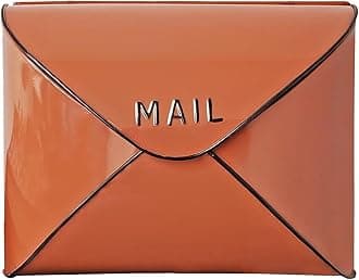 NACH Wall Mount Mailboxes for Outside, 9 x 10.5 x 4 inch Terracotta Wall Mailboxes for Outside, Waterproof Mailboxes for Outside - Envelope Mailbox