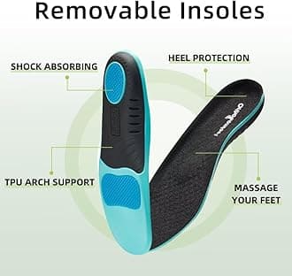 OrthoComfoot Men's Orthopedic Comfortable Slip-On Shoes with Arch Support, Orthotic Loafers for Plantar Fasciitis, Canvas Leisure Vintage Flat Walking Shoes for Foot and Heel Pain Relief