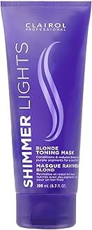 Clairol Professional Shimmer Lights Violet Toning Mask 200mL - Packaging may vary