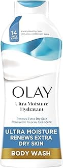 Olay Body Wash for Women, Ultra Moisture, For Extra Dry Skin, 24hr Moisturizing, Hydrating & Refreshing, B3 Vitamin Complex, Free of Parabens & Phthalates, Scented, 22 fl oz