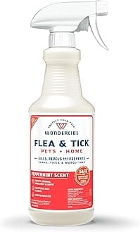 Peppermint Flea & Tick Spray for Pets Plus Home with Natural Essential Oils 16 fl. oz.