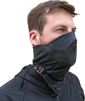 Half Face Mask for Cold Winter Weather. Use this Half Balaclava for Snowboarding, Ski, Motorcycle. (Many Colors)