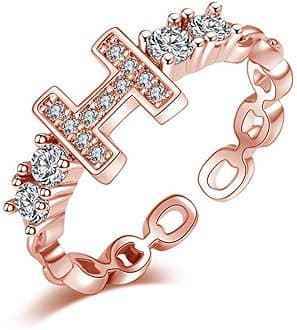 Target World Silver Filled Ring, Swarovski Crystal, Silver, Diamond, Jewelry, Women's, Fashion, SILVER925, One Size Fits All