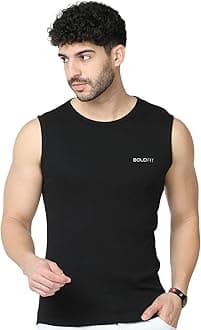 BoldfitVest for Men Sleeveless Tshirt for Men Breathable Sando for Men Gym Vest for Men Lightweight Men Vest Sleeveless T Shirts for Men Comfortable Gym Wear for Men Vests for Men Sando for Men