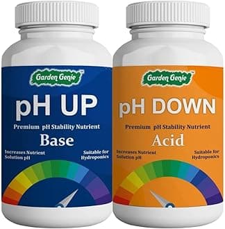 Ph Up Down Solution For Hydroponic Systems, Indoor And Outdoor Plants, Adjuster Hydroponics Nutrient Combo - 100 Ml Each
