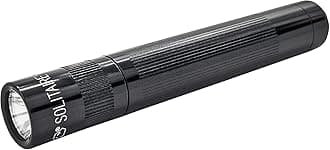 MagLite Solitaire LED 1-Cell AAA Flashlight – Compact, Water-Resistant, Adjustable Beam – Black