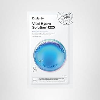Dr.Jart+ Dermask Vital Hydra Solution Glow Korean Face Mask with Hyaluronic Acid for Glass Skin | Sheet Mask | Korean Skin Care | Travel Size, 1 Pack