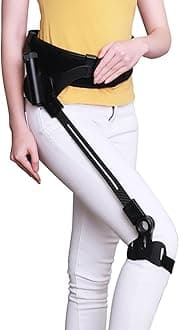 Lower Limb Assistance Walking Aid, Bionic Body Power Walking Aids Rehabilitation Training Leg Walking Training for Adults Elderly(Right,Small)
