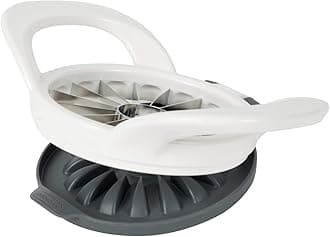 Progressive Prepworks 16-Slice Thin Apple Slicer & Corer, Gray White