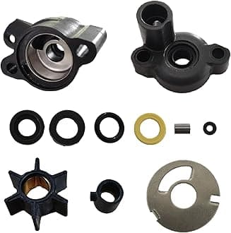 70941A3 Water Pump Impeller Kit for Mercury for MerCruiser Force Outboards 2 Stroke 4-9.8 HP 46-70941A3 Sierra 18-3446