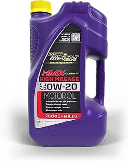 HMX SAE 0W-20 High Mileage motor oil - 5 Quart (Pack of 3)