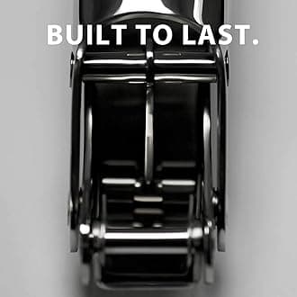 MANNKITCHEN Stainless Steel Garlic Press, Heavy Duty Professional Grade Double Lever-Assisted Garlic Mincer with High Capacity Reservoir - Easy to Clean and Rust Free Garlic Crusher