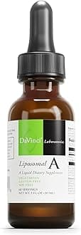DAVINCI Labs Liposomal A - Liquid Vitamin A Supplement to Support Bone, Skin, Gut, Vision and Immune Health* - Gluten-Free - 30 ml