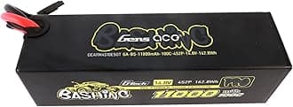 G-Tech Bashing Pro 14.8V 100C 11000mah 4S2P Lipo Battery with EC5 Plug