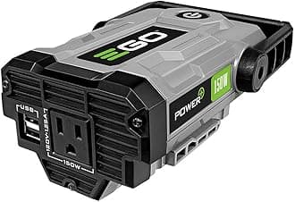 EGO POWER+ Portable Inverter, 150W, Power Inverter Generator, Quiet, Battery and Charger Not Included - PAD1500