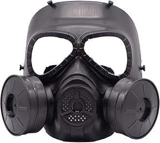 Airsoft Protective Gas Mask Full Face Dummy Game Mask Skull for Outdoor Sport CS Cosplay Halloween Masquerade Costume