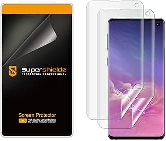 Supershieldz (2 Pack) Designed for Samsung Galaxy S10 Screen Protector, (Full Coverage) High Definition Clear Shield (TPU)