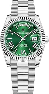 Pagani Design DD36 Men's Watches Luxury Automatic Watch Men AR Sapphire Glass Mechanical Wristwatch Men 10Bar ST16 Movt