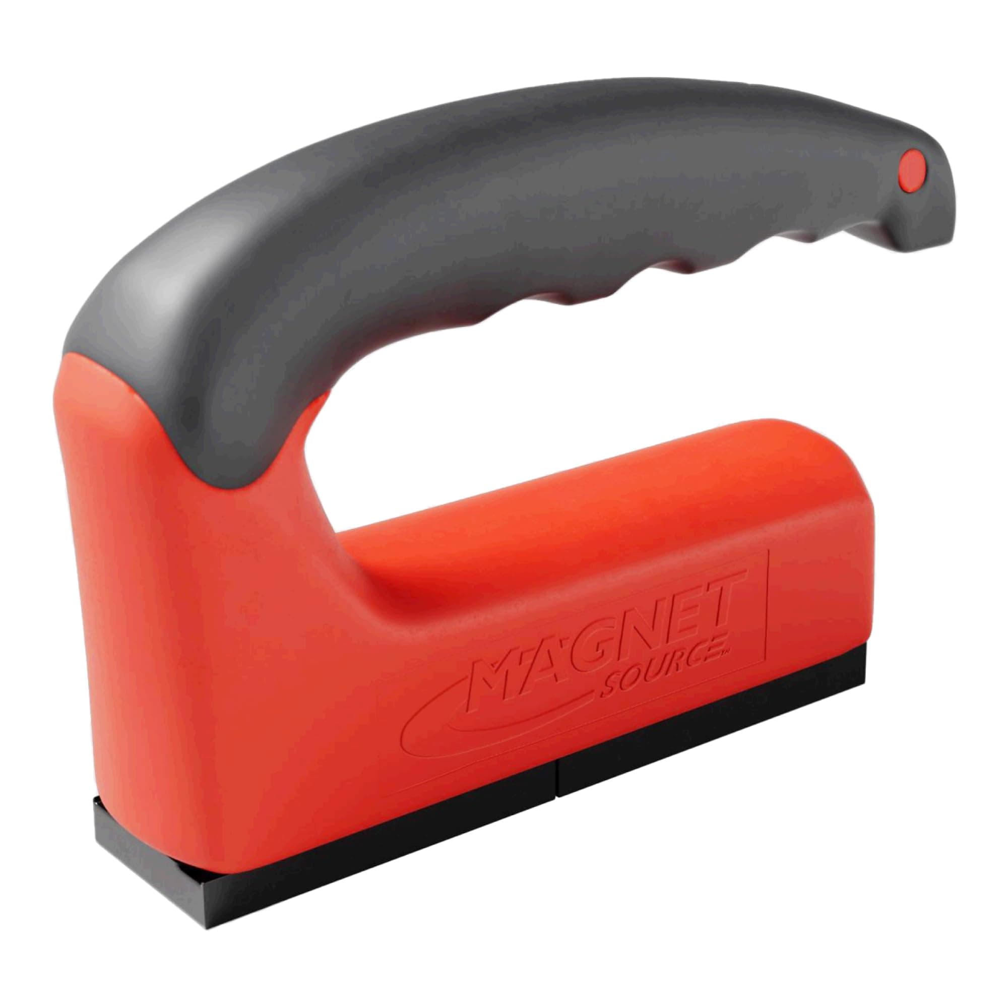 Master Magnetics Strong Magnet with Ergonomic Handle - 100 lb Pull Force, Red, 07501