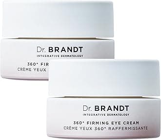 Dr. Brandt Dare to Age 360° Firming Eye Cream - 0.5 oz, Pack of 2 - Corrects the Look of Fine Lines, Dark Circles & Sagging Skin