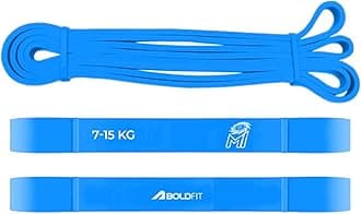 Mumbai Indians (MI) Official Merchandise Heavy Resistance Band for Workout Exercise & Stretching Pull Up Bands for Home Exercise for Gym Men & Women Resistance Bands Loop, Toning Bands Blue (3-7 Kg)