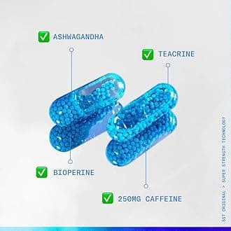 PERFORMIX - SST V2X - Pre Workout - 300 mg Caffeine - Energy Supplements - No Crash - Fitness Goals - Nootropic - Timed-Release for All Day Focus, Mood & Energy Boost - Men & Women - 2 Capsules