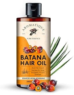 Batana Hair Oil 200ml | Cold Pressed Multi Blend with Black Jamaican Castor Marula Baobab Almond Jojoba Argan Rosemary Vitamin E | Nourishing Care for Strong Smooth Hair
