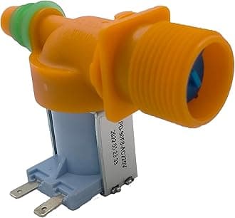 SMIPLEBOL - The Best Is Here Metal Washing Machine Inlet Valve/Water Intake Feed Valve Compatible for Samsung Top Load (Orange)