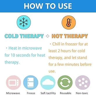 Reusable perineal ice packs for pain relief after childbirth and hemorrhoids, hot and cold pack for women postpartum, 2 ice packs and 3 covers, Pink