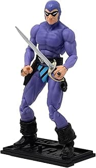 Hero H.A.C.K.S. 11th Phantom Action Figure – Highly Articulated Collectible Figurine with Accessories Including Holstered Belt, Pistol, Saber, Alternative Hands, and Stand – 1:18