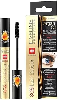 Sos Lash Booster 5-in-1 Lash Serum with Argan Oil - SOS LASH BOOSTER for Nourishing, Thickening & Repairing Eyelashes