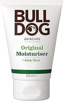 Bulldog Skincare Original Men's Moisturiser, Non-Greasy Hydration, Fast Absorption Daily Moisturiser for Men 100ml