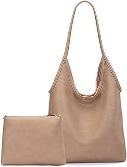 Montana West Slouchy Hobo Bags for Women Soft Designer Shoulder Purses Ladies Top Handle Handbag