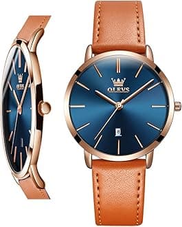 OLEVSLadies Watch Japanese Quartz Rose Gold Stainless Steel Mesh Strap Diamond Luxury Dress Waterproof Luminous Bracelet Sets