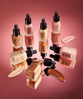 Sleek MakeUp Highlighting Elixir Radiant Skin Customisable Buildable Easy to Use 40g, SUN.LIT, 8 millilitre