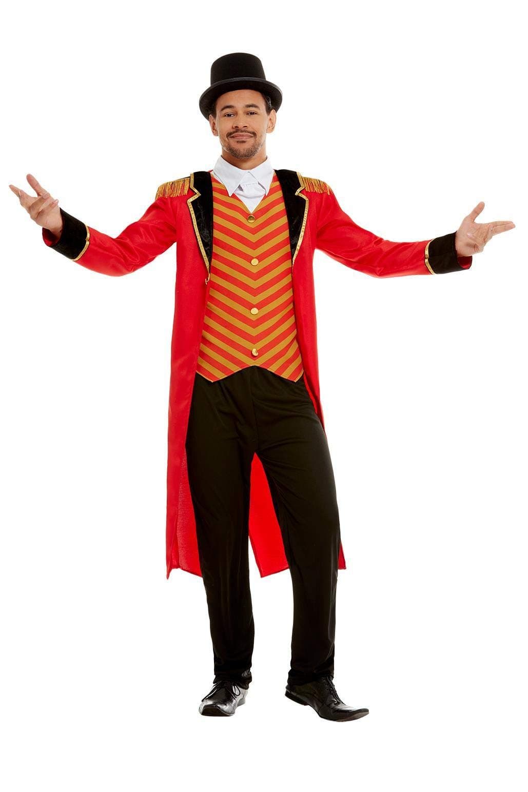 Smiffys Deluxe Ringmaster Costume, Multi-Colour, Medium, 51016M