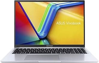 ASUS Vivobook 16 M1605YA 16.0" WUXGA (1920x1200) Laptop (AMD Ryzen 5-7430U, 16GB RAM, 1TB PCIe SSD, UK Layout Backlit Keyboard, Windows 11 Home)
