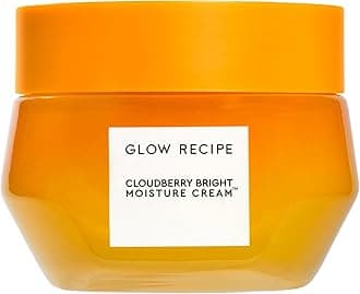 Glow Recipe Cloudberry Refillable Face Cream – Ultra Moisturizing Korean Face Cream for Women with CoQ10, Multi Peptides, and Vitamin C to Brighten, Repair Skin Barrier & Even Skin Tone (50 ml)